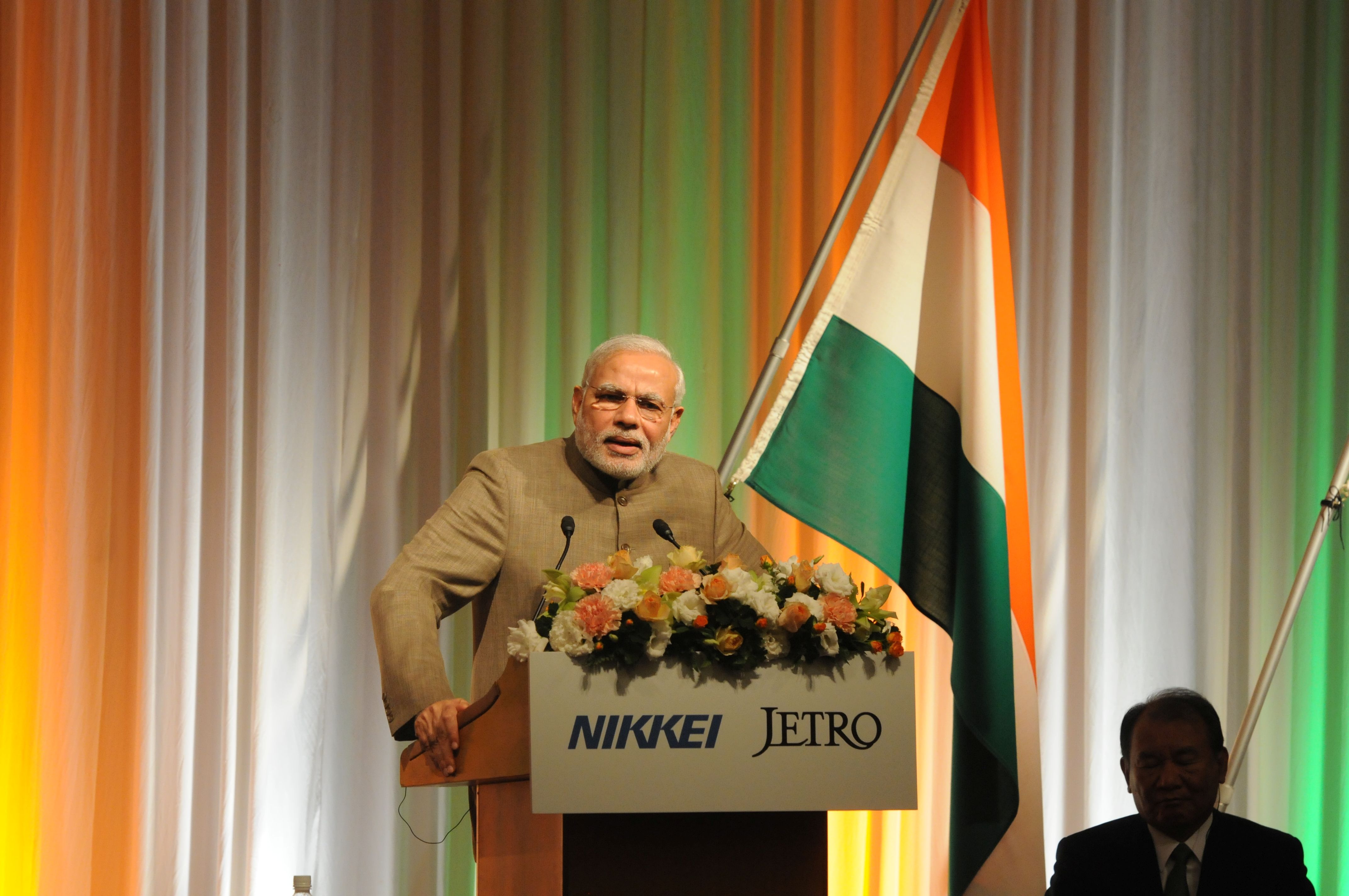 PM at Nikkei Jetro event in Japan